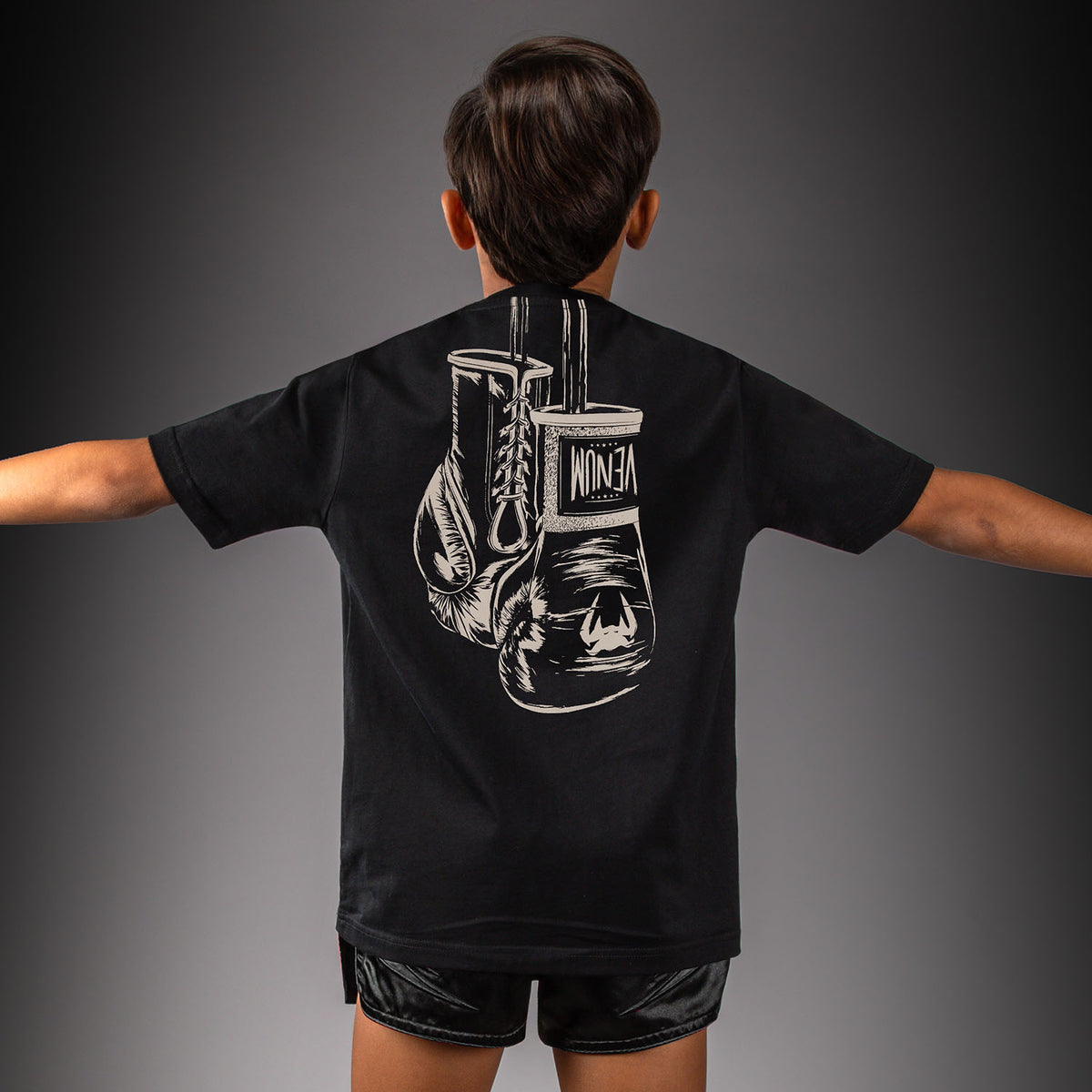 T-shirt en Coton Pour Enfant Venum Fight Icon - Noir - product-type_T-Shirts