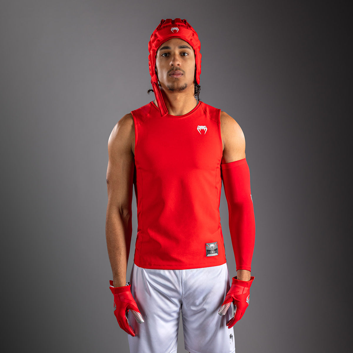 Maillot de Compression sans manches Venum Elite Football - Rouge - product-type_T-Shirts de Compression