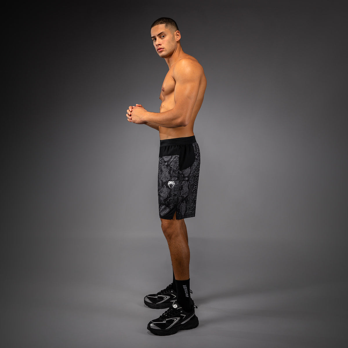 Short d'Entraînement Venum G-Fit Scales – Noir/Gris Charbon - product-type_Shorts de training