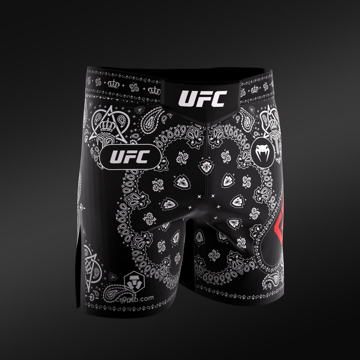 Short de Combat pour homme UFC Adrenaline Unrivaled by Venum King Green - Noir - product-type_Shorts de MMA