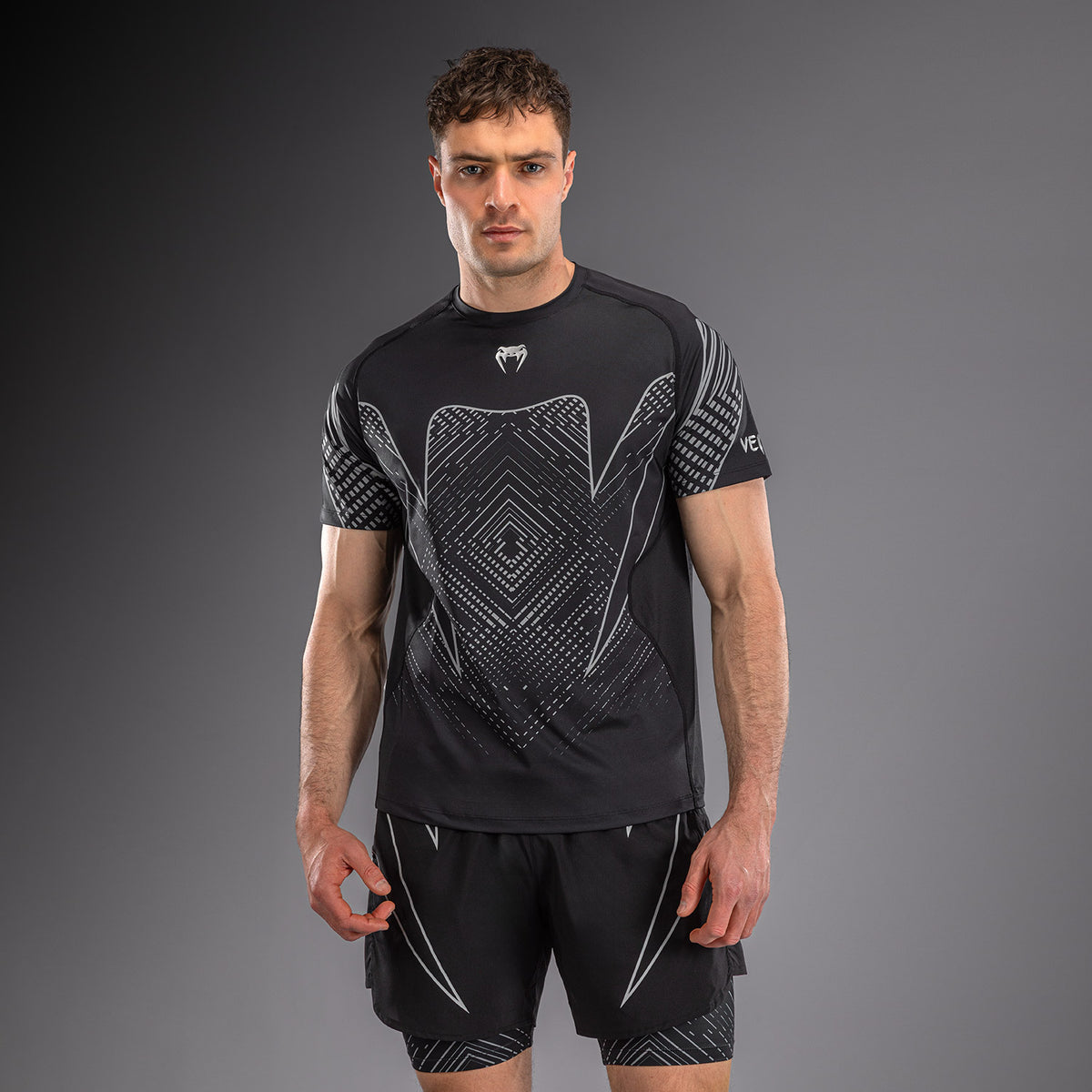 T-shirt Dry Tech Venum Midnight Fury – Noir/Gris/Argent - product-type_T-Shirts Dry Tech