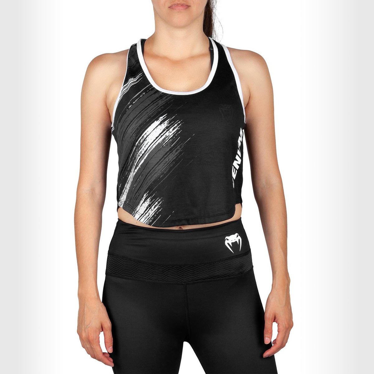 Débardeur court Femme Venum Rapid 2.0 – Noir/Blanc - product-type_Débardeurs