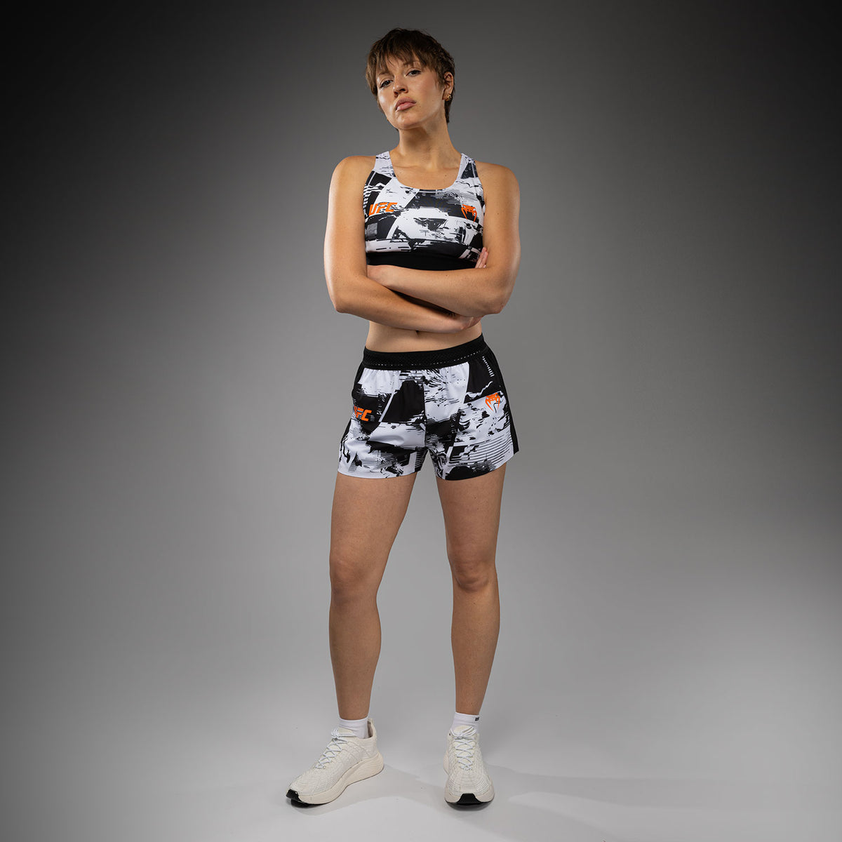 Short Performance Femme Venum UFC Zenith Authentic Fight Week – Blanc - product-type_Shorts de training