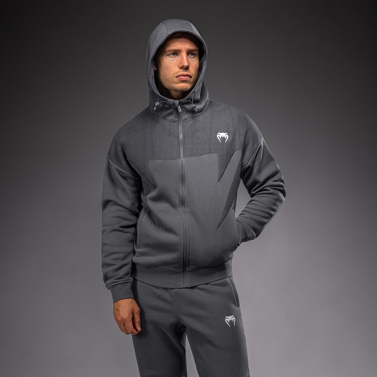 Veste de survêtement Venum Attack Fleece & Weave - Gris - product-type_Sweatshirts