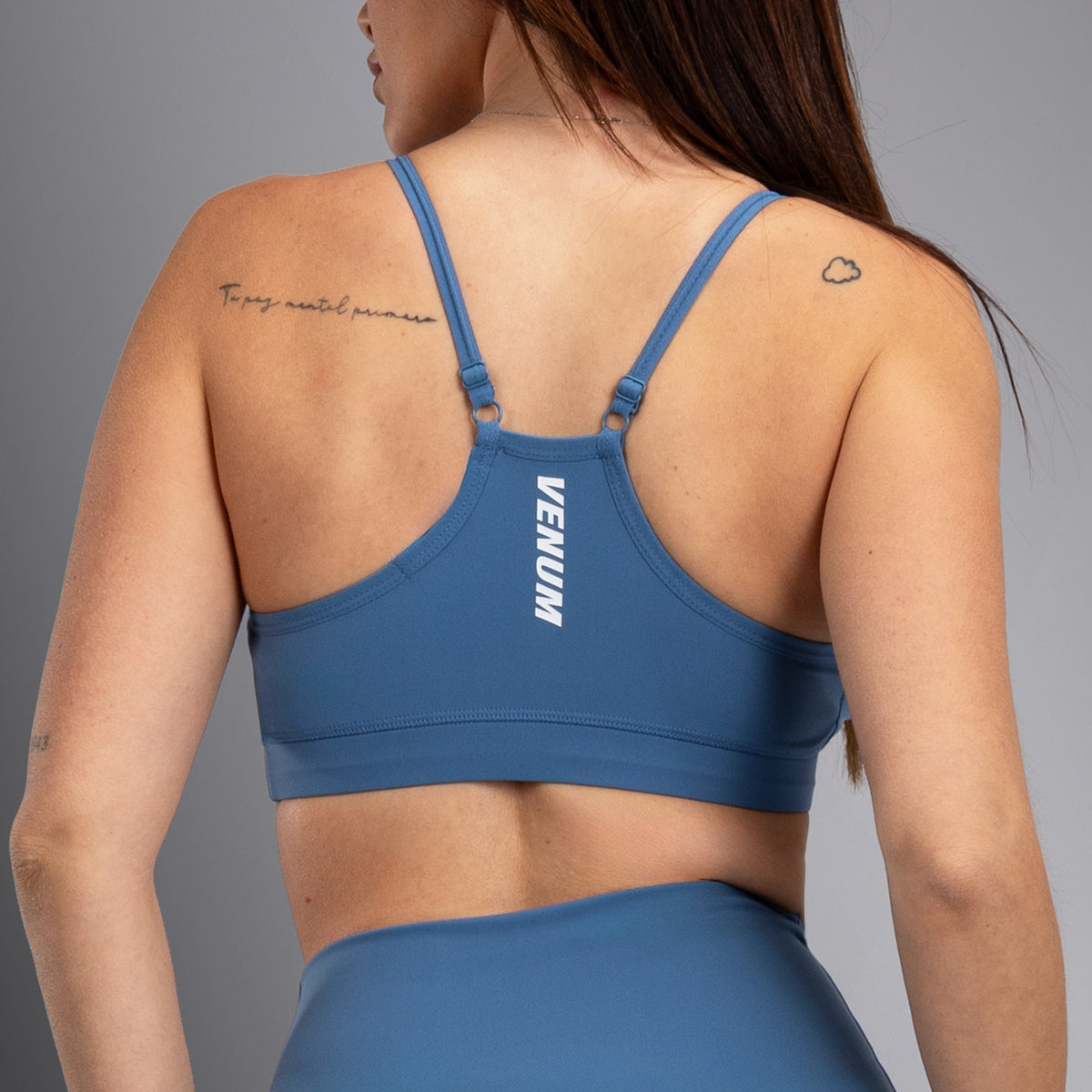 Brassière de Sport Venum Essential Low Impact pour Femmes - Bleu Tempête - product-type_Brassières de sport