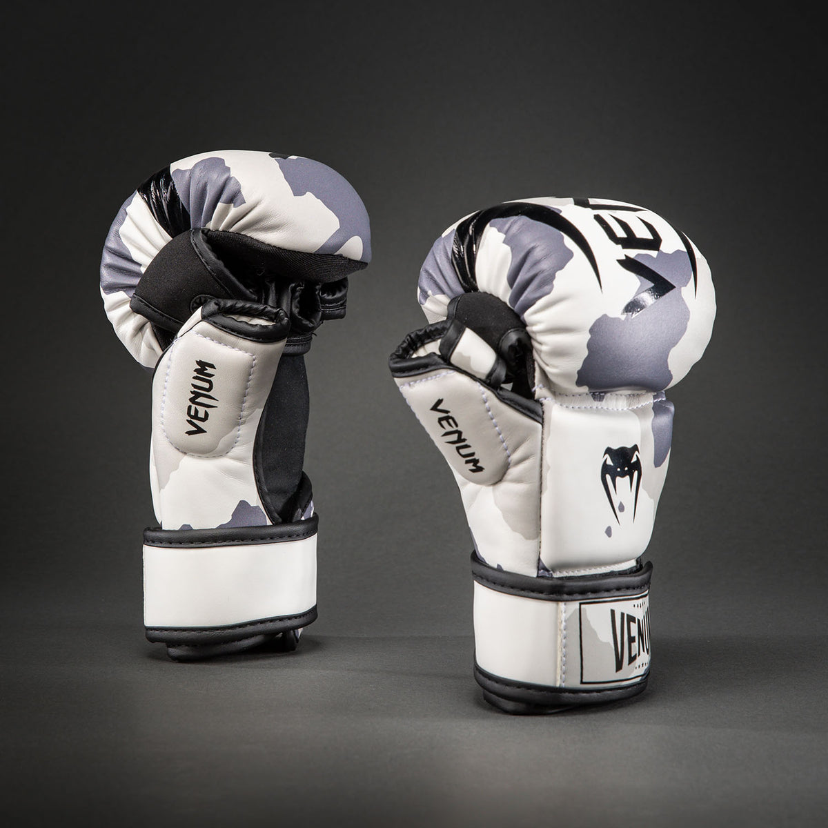 Gants de Sparring Venum Elite - Blanc/Gris Clair - product-type_Gants de MMA