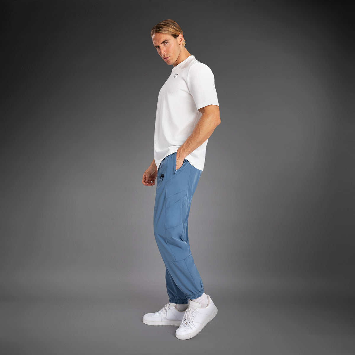 Pantalon de survêtement Venum Attack 90 - Bleu/Noir - product-type_Pantalons de jogging