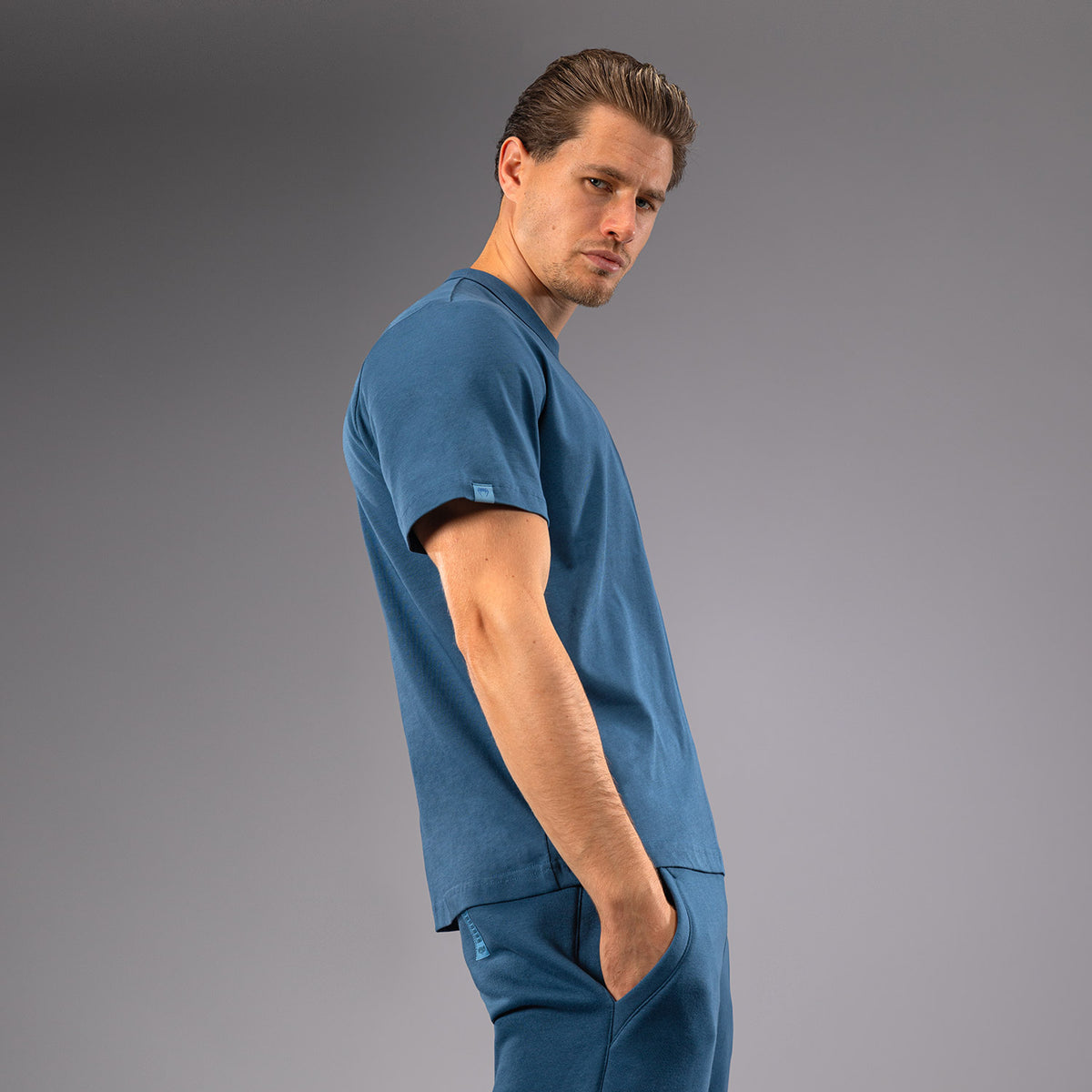 T-Shirt Venum Silent Power - Bleu Paon - product-type_T-Shirts