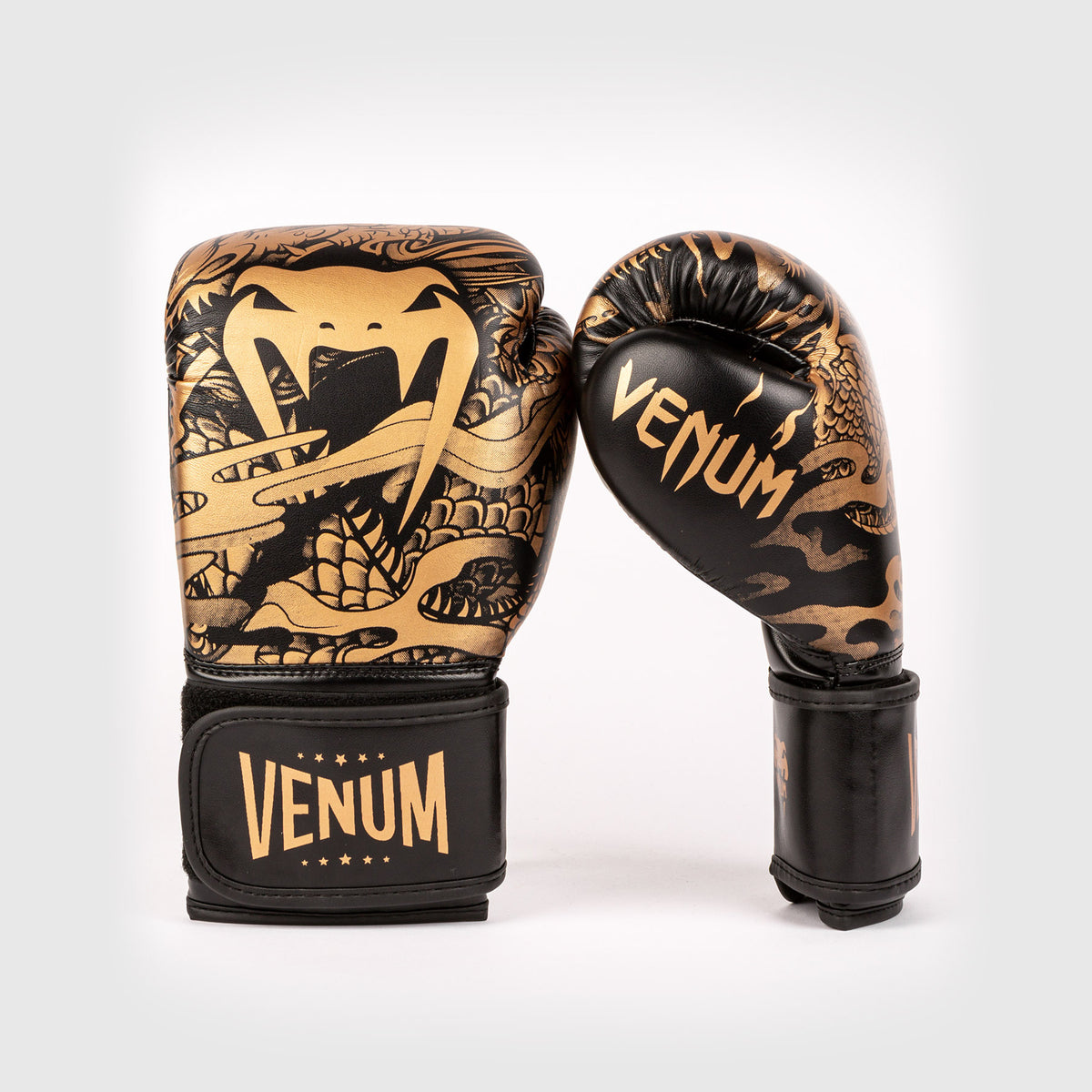 Gants de Boxe Venum Dragon's Flight - Pour Enfants - Noir/bronze - product-type_Gants de boxe