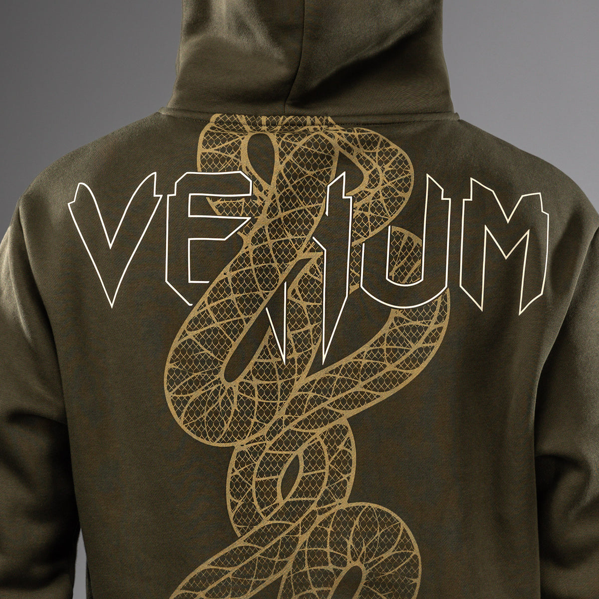 Sweat à Capuche Venum Serpenti – Kaki/Bronze/Ivoire - product-type_Sweatshirts