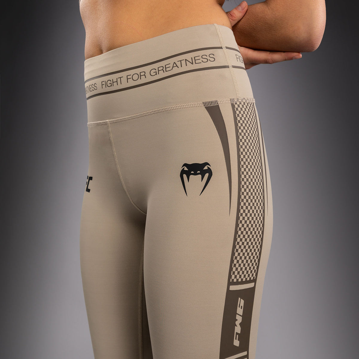 Pantalon de Compression Technique pour Femme Venum UFC Unity by Venum Authentic Fight Week - Sable - product-type_Leggings