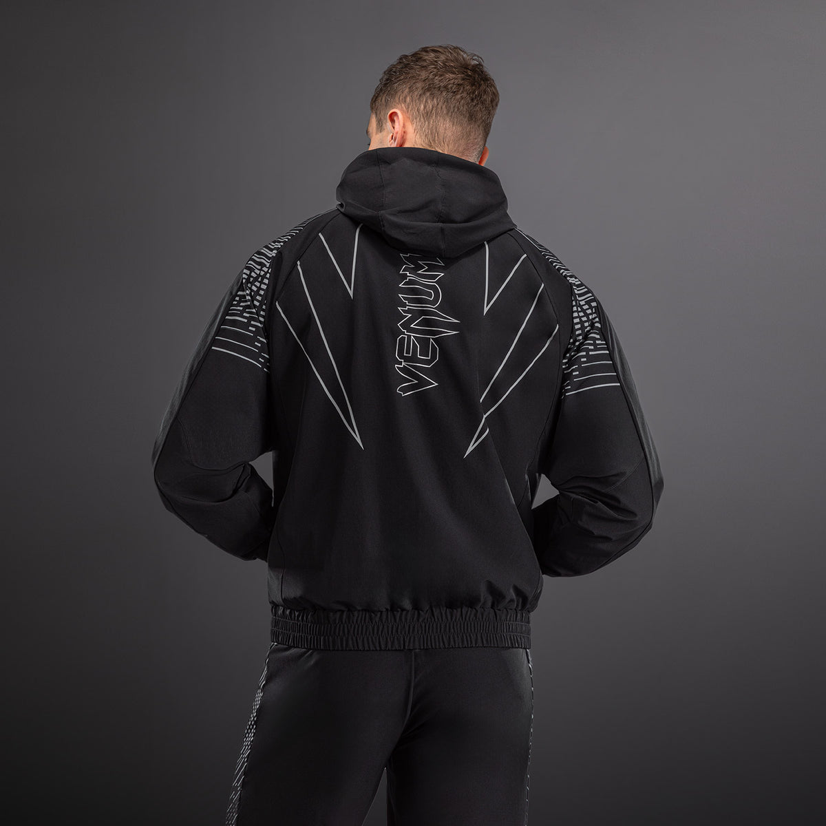 Veste de Survêtement Venum Midnight Fury – Noir/Gris/Argent - product-type_Vestes