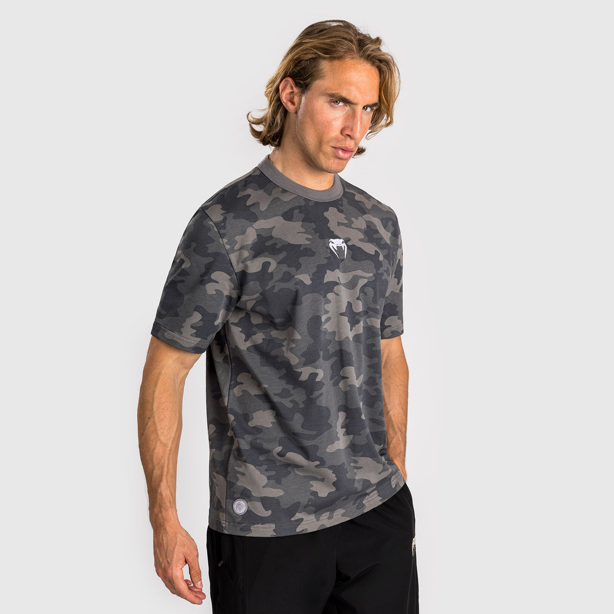 T-Shirt pour Hommes Venum Vortex XL - Camouflage Anthracite - product-type_T-Shirts