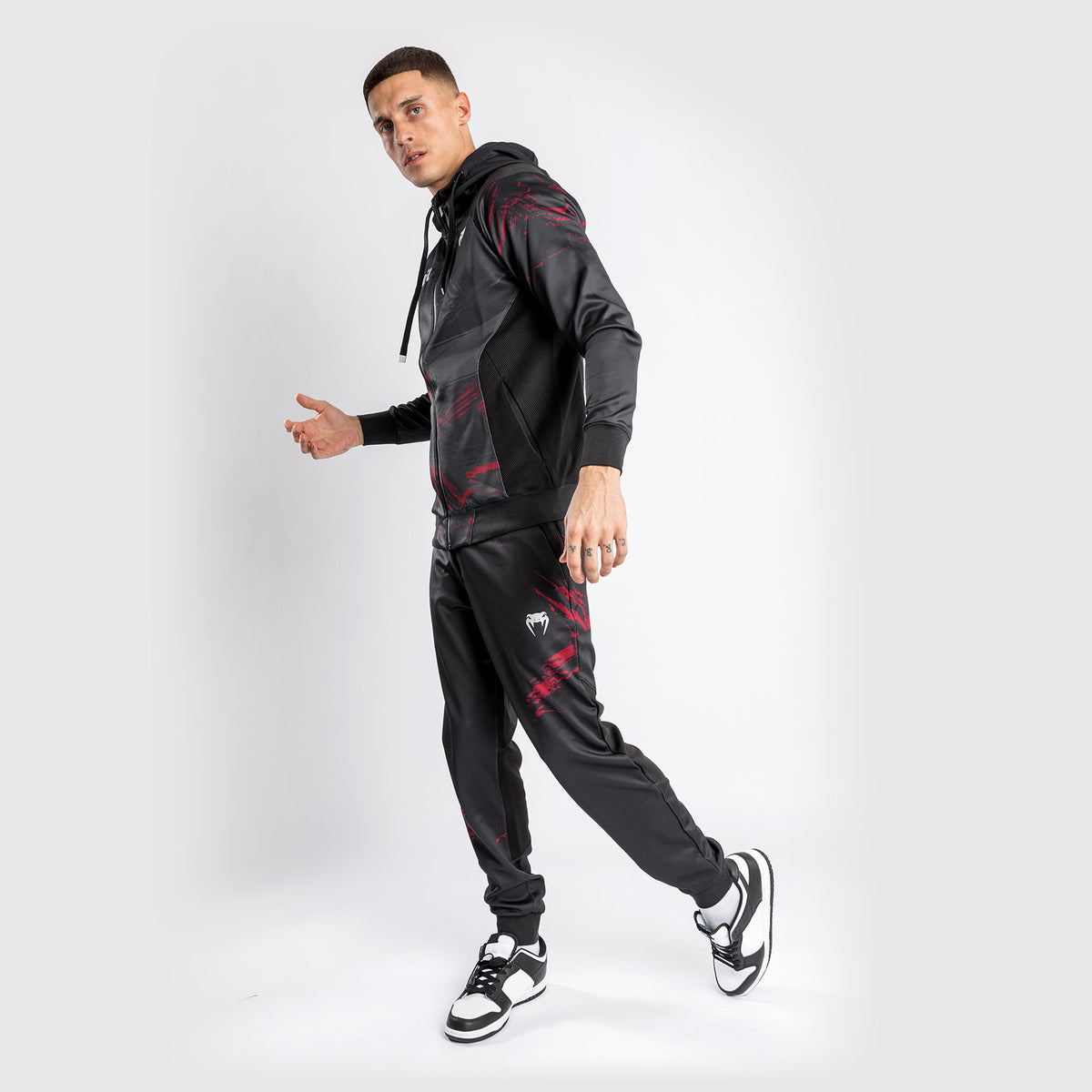 Veste à capuche pour Hommes UFC Venum Authentic Fight Week 2.0 - Noir/Rouge - product-type_Vestes