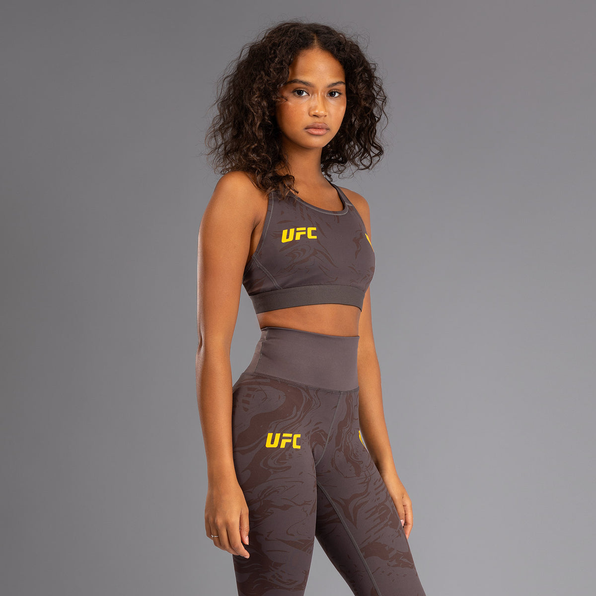 Brassière pour Femmes UFC Fusion by Venum Fight Week - Marron Terrestre - product-type_Brassières de sport