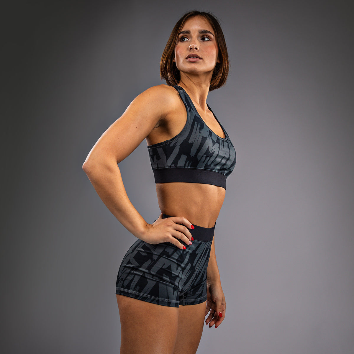 Brassière de Sport pour Femmes Venum Graffiti - Urban Charcoal - product-type_Brassières de sport