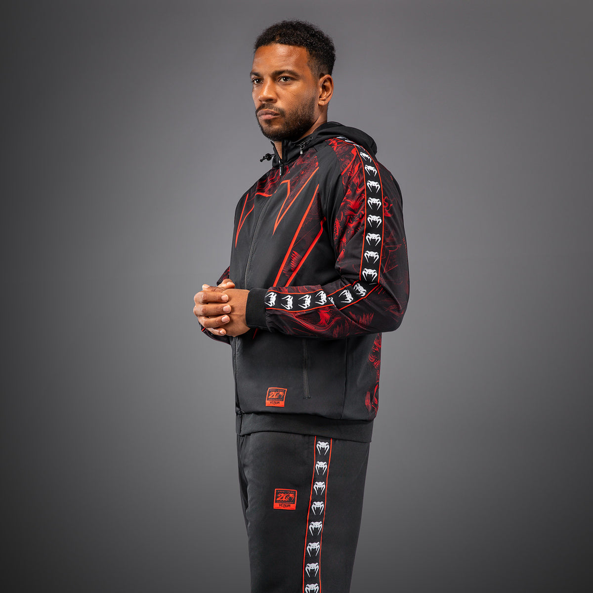 Veste de survêtement Venum 20th Anniversary - Noir/Rouge - product-type_Vestes