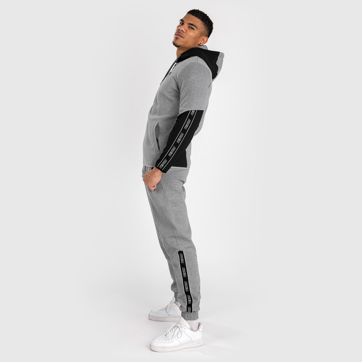Sweat à capuche pour Hommes Venum Contender 4.0 - Gris chiné/Noir - product-type_Vestes