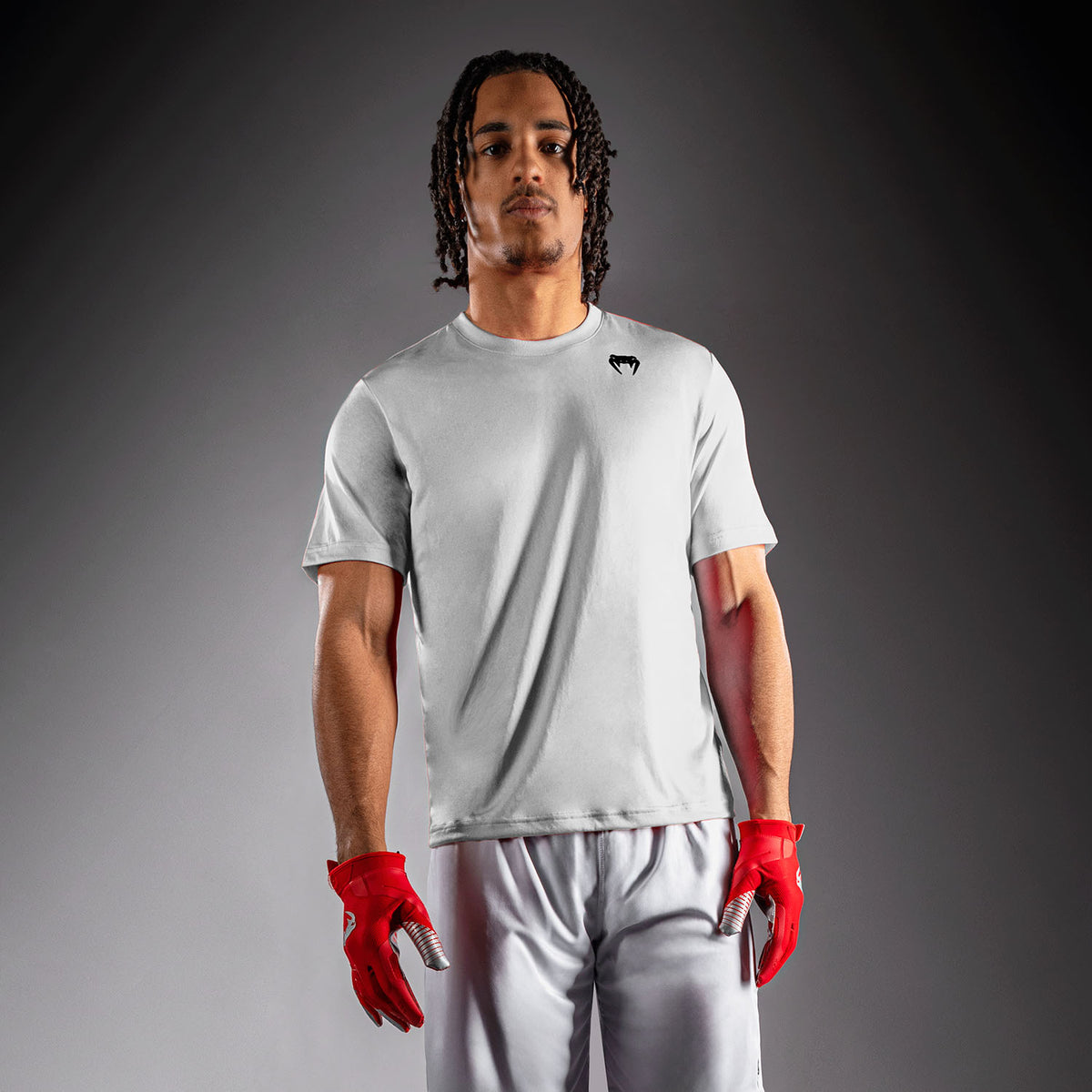 T-shirt à manches Courtes Venum Lineup Performance - Blanc/Noir - product-type_T-Shirts Dry Tech
