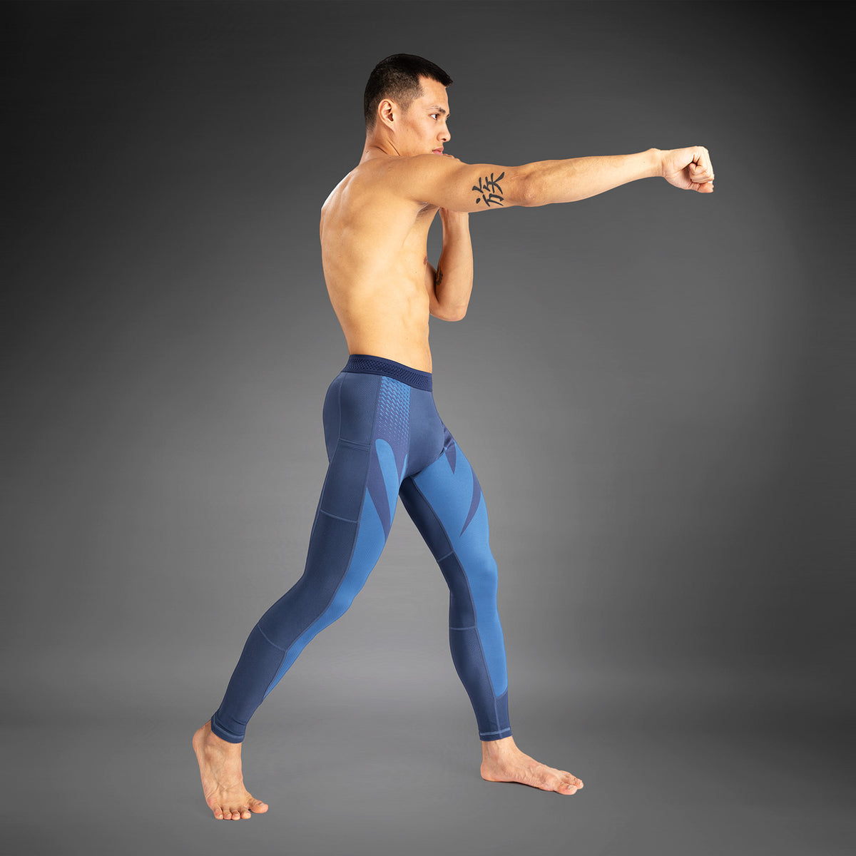 Pantalon de Compression Venum Attack - Bleu Marine - product-type_Pantalons de Compression