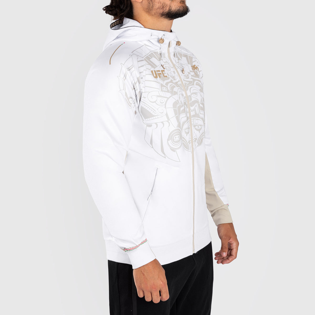 Noche UFC by Venum Authentic Fight Night Sweat à capuche pour homme - Blanc - product-type_Vestes