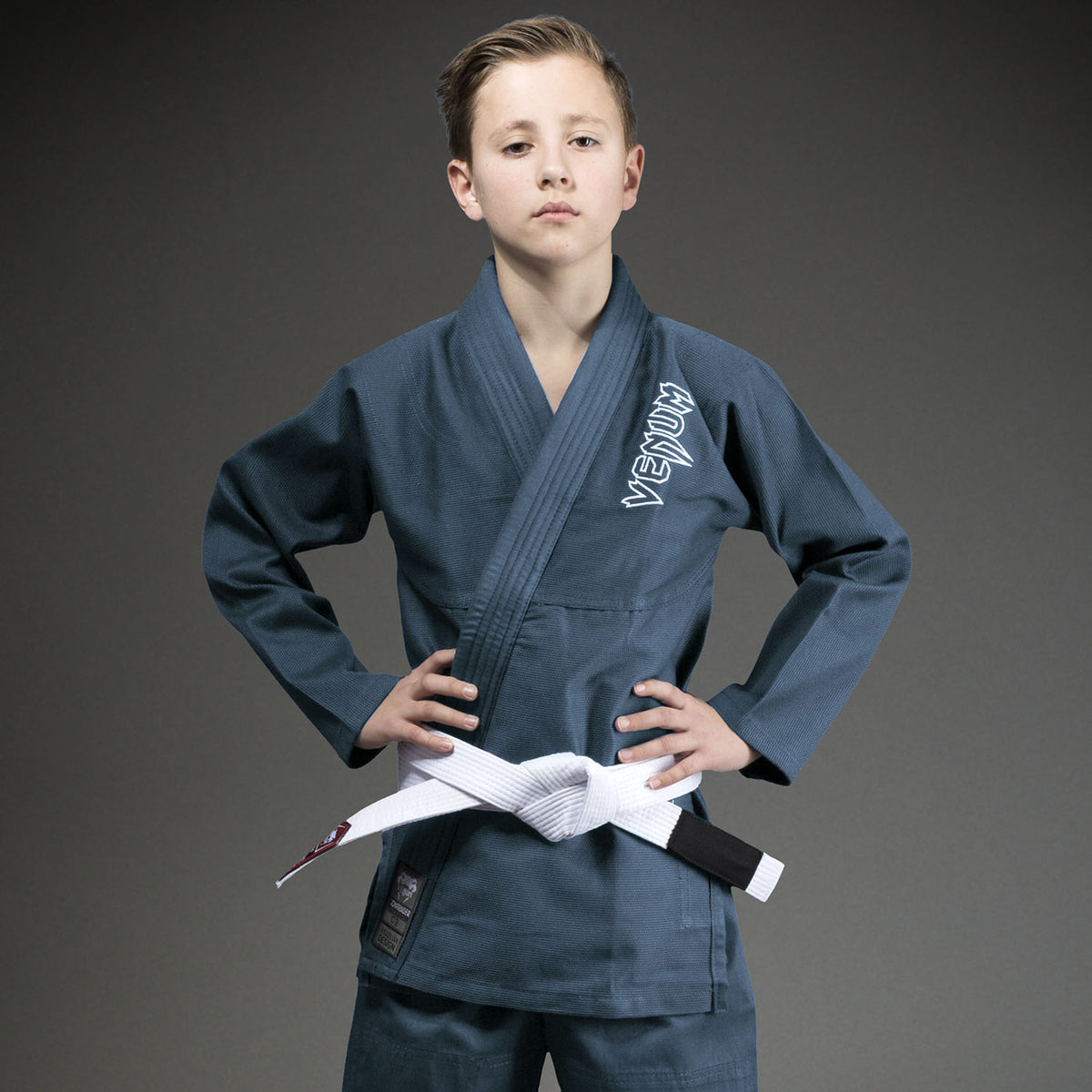Kimono de JJB Pour Enfant Venum Contender (Ceinture Blanche Offerte) – Bleu - product-type_Kimonos de JJB