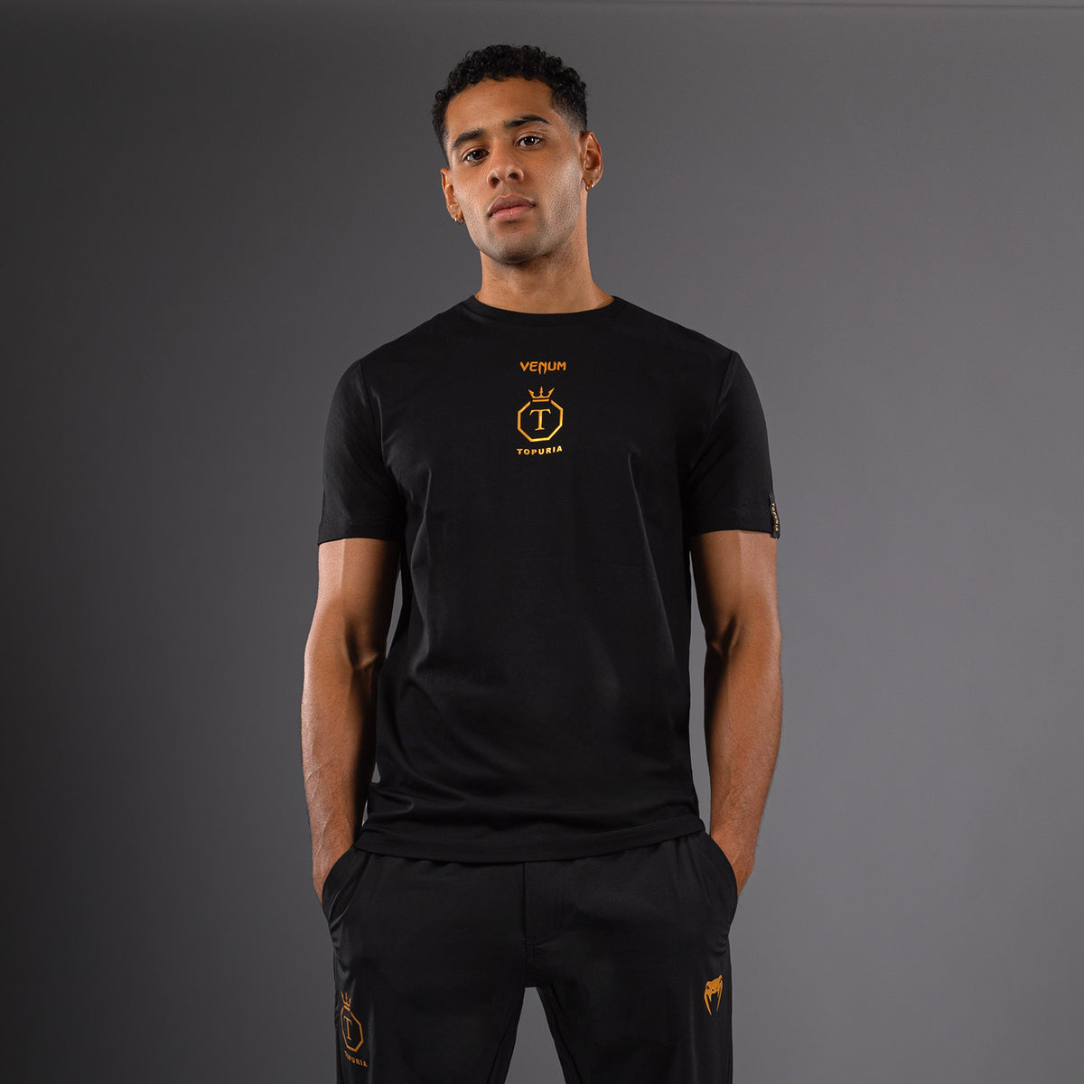 T-Shirt Venum x Topuria Unmatched Edition - Noir/Or - product-type_T-Shirts