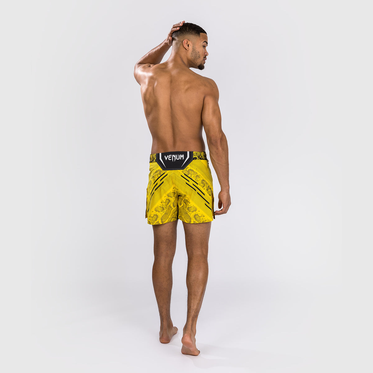 Short de combat personnalisé Coupe courte pour Hommes UFC Adrenaline by Venum Authentic Fight Night – Jaune - product-type_Shorts de MMA