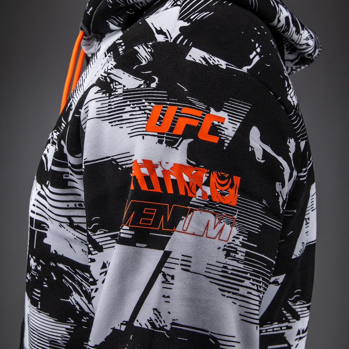 Sweat à capuche Homme UFC Zenith by Venum Authentic Fight Week - Blanc - product-type_Sweatshirts