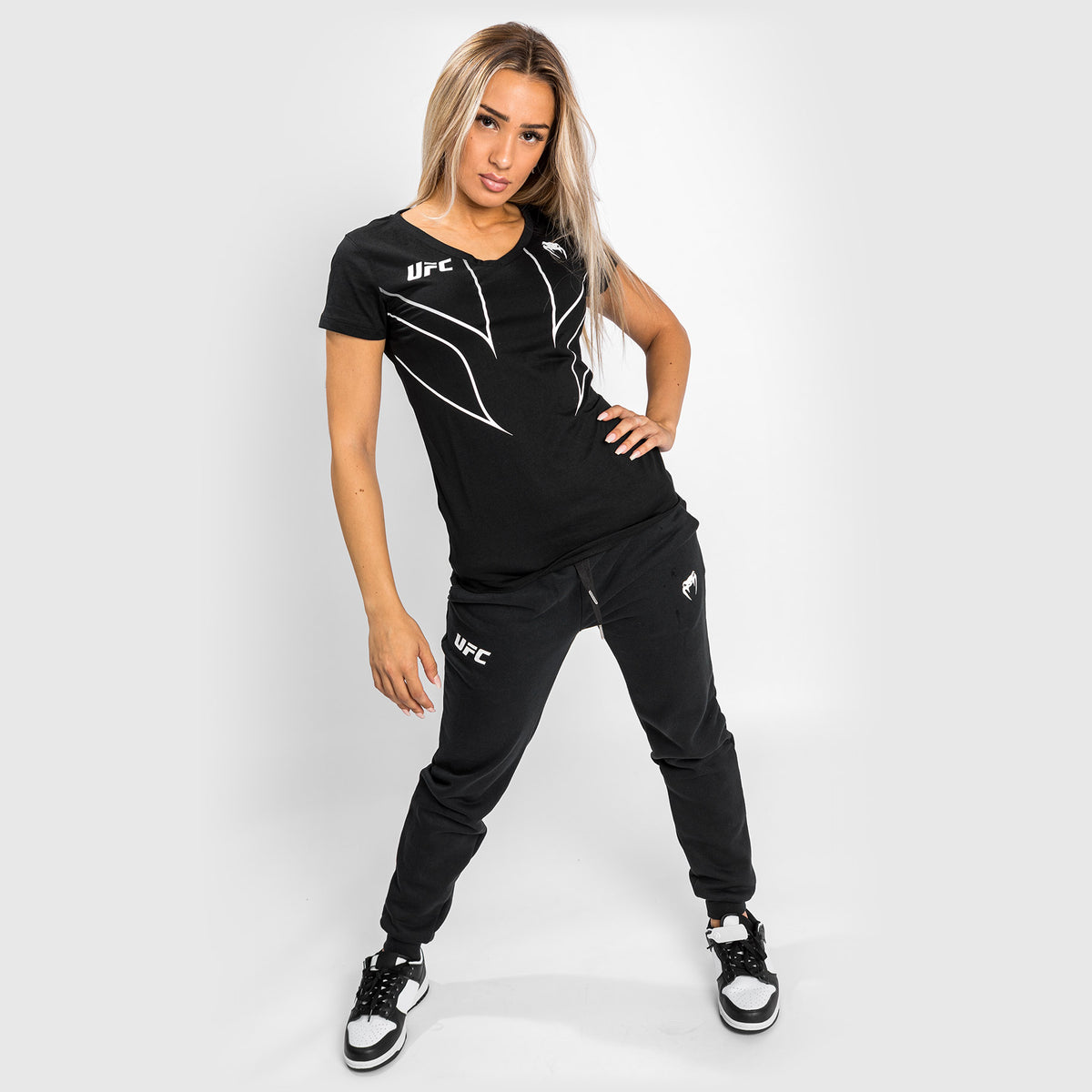 T-shirt Pour Femme Venum UFC Fight Night 2.0 Replica - Noir - product-type_T-Shirts