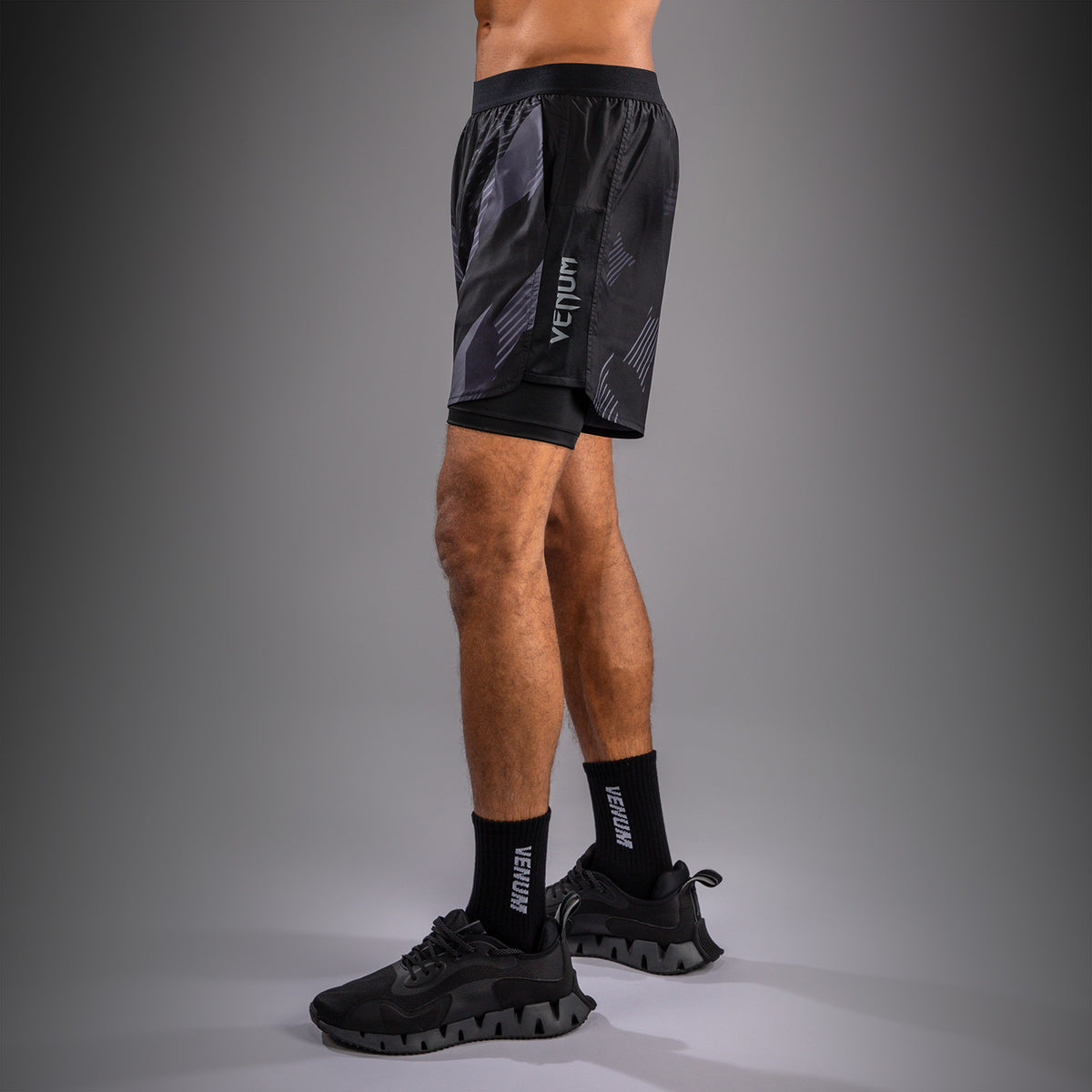 Short d’Entraînement Venum No-Gi 6.0 - Noir/Gris - product-type_Shorts de training