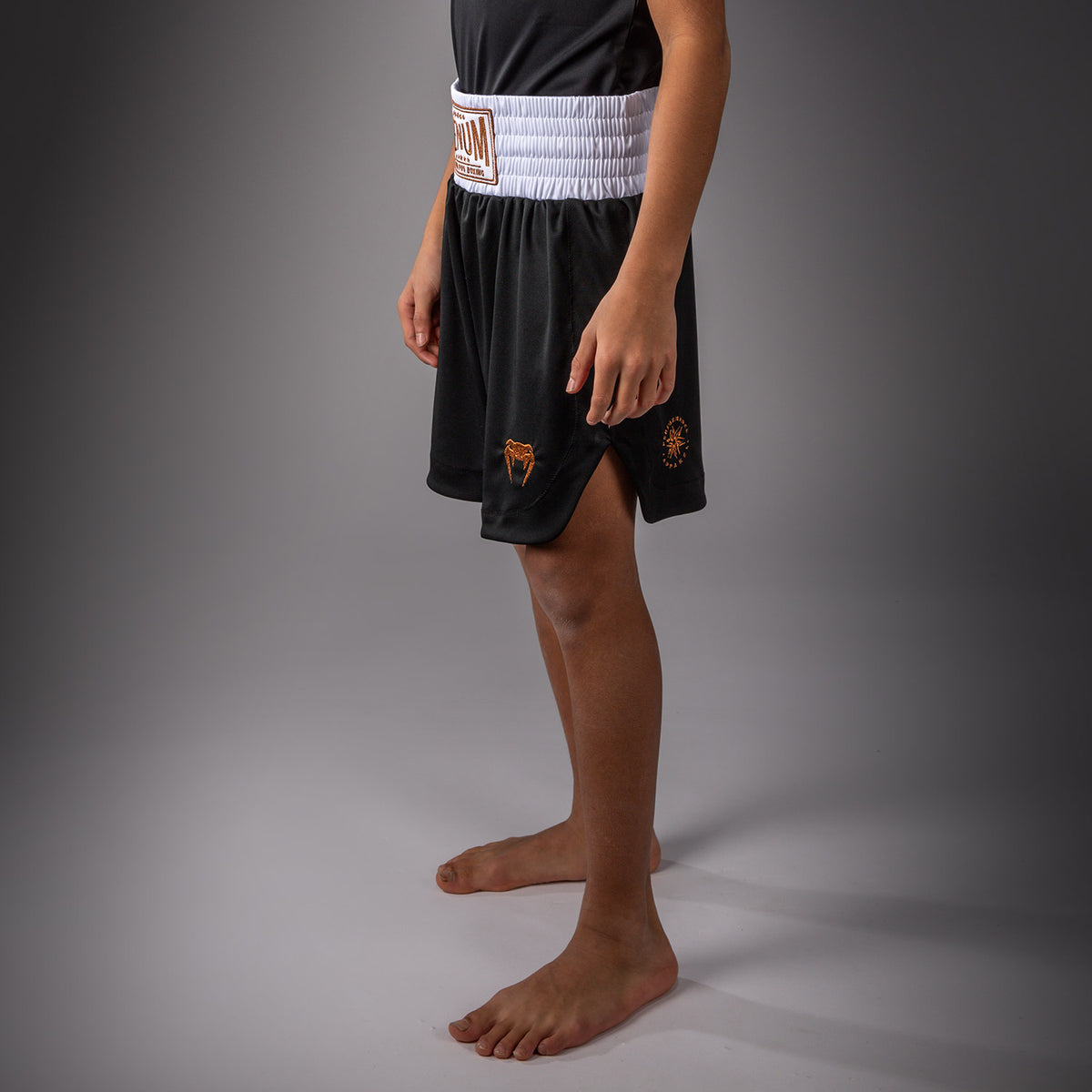 Short de Boxe Venum Classic Pour Enfants – Noir/Or - product-type_Shorts de boxe