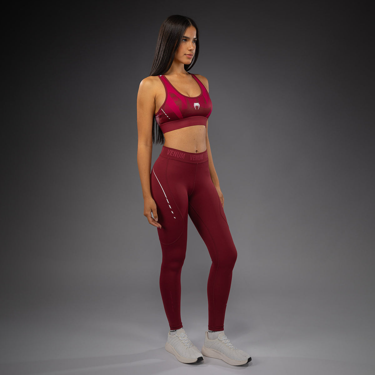 Legging Femme Venum Adrenaline – Bordeaux/Rose - product-type_Leggings