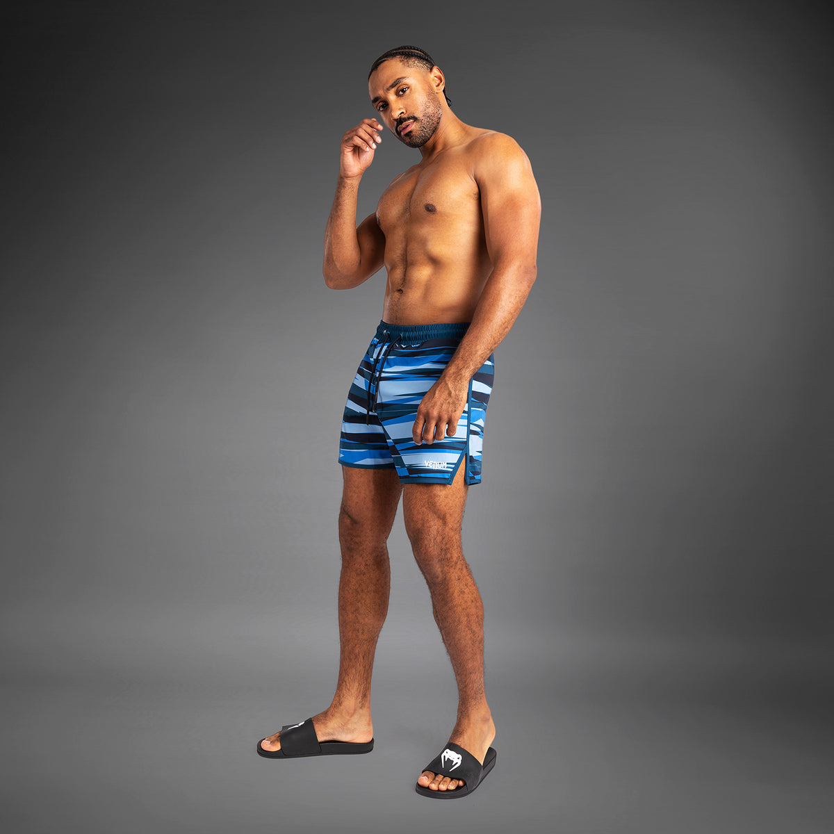 Shorts de Bain pour Hommes Venum Rapid - Bleu Sombre - product-type_Shorts de bain