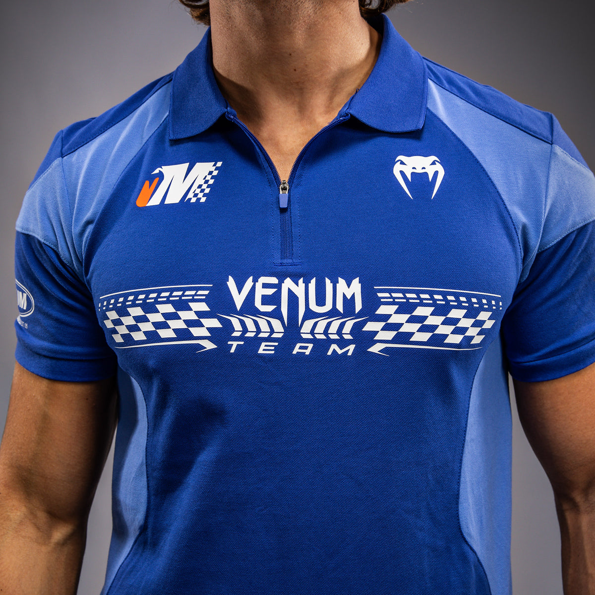 Polo en Coton Venum Motorsports - Bleu Royal