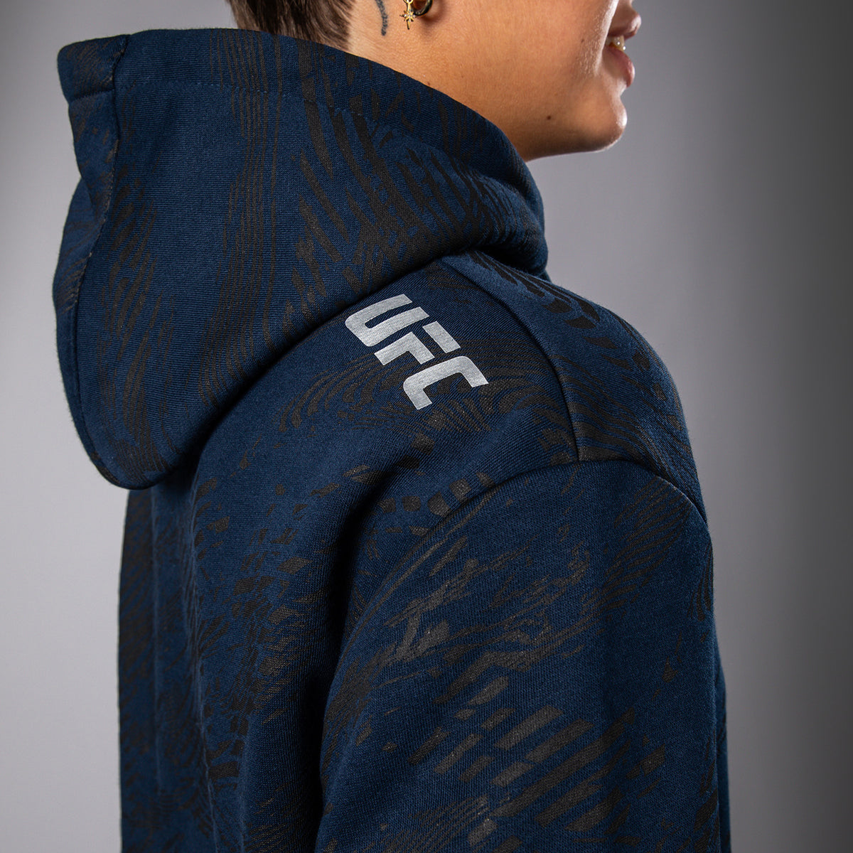 Sweatshirt à Capuche pour Femmes UFC Fusion by Venum Fight Week - Bleu Océanique - product-type_Sweatshirts