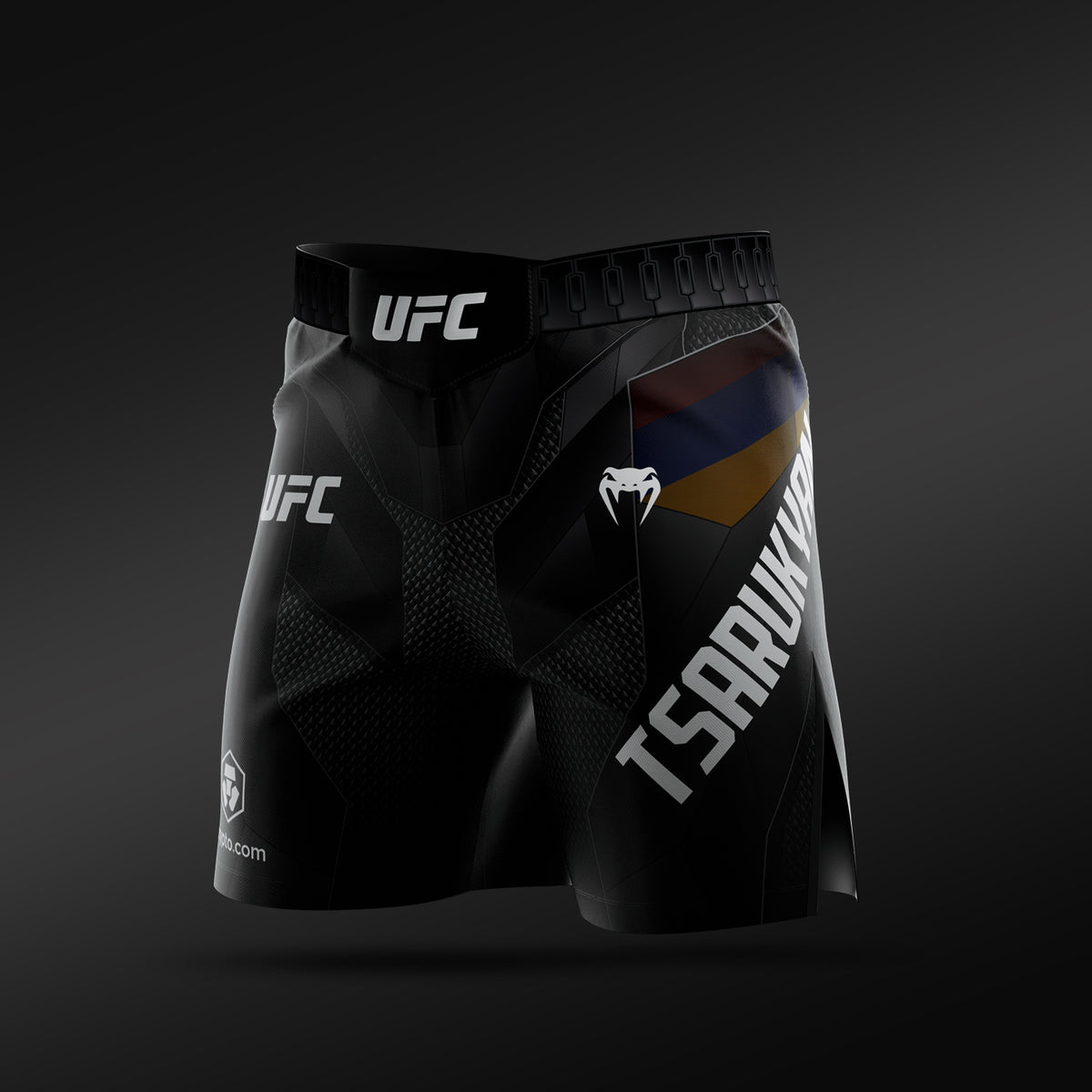 Short de combat homme UFC Adrenaline Unrivaled by Venum coupe courte Arman Tsarukyan - Noir
