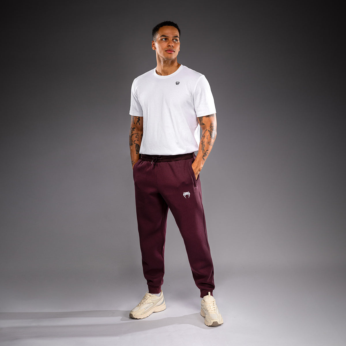 Pantalon de Jogging Venum Attack Fleece & Weave - Bordeaux - product-type_Pantalons de jogging