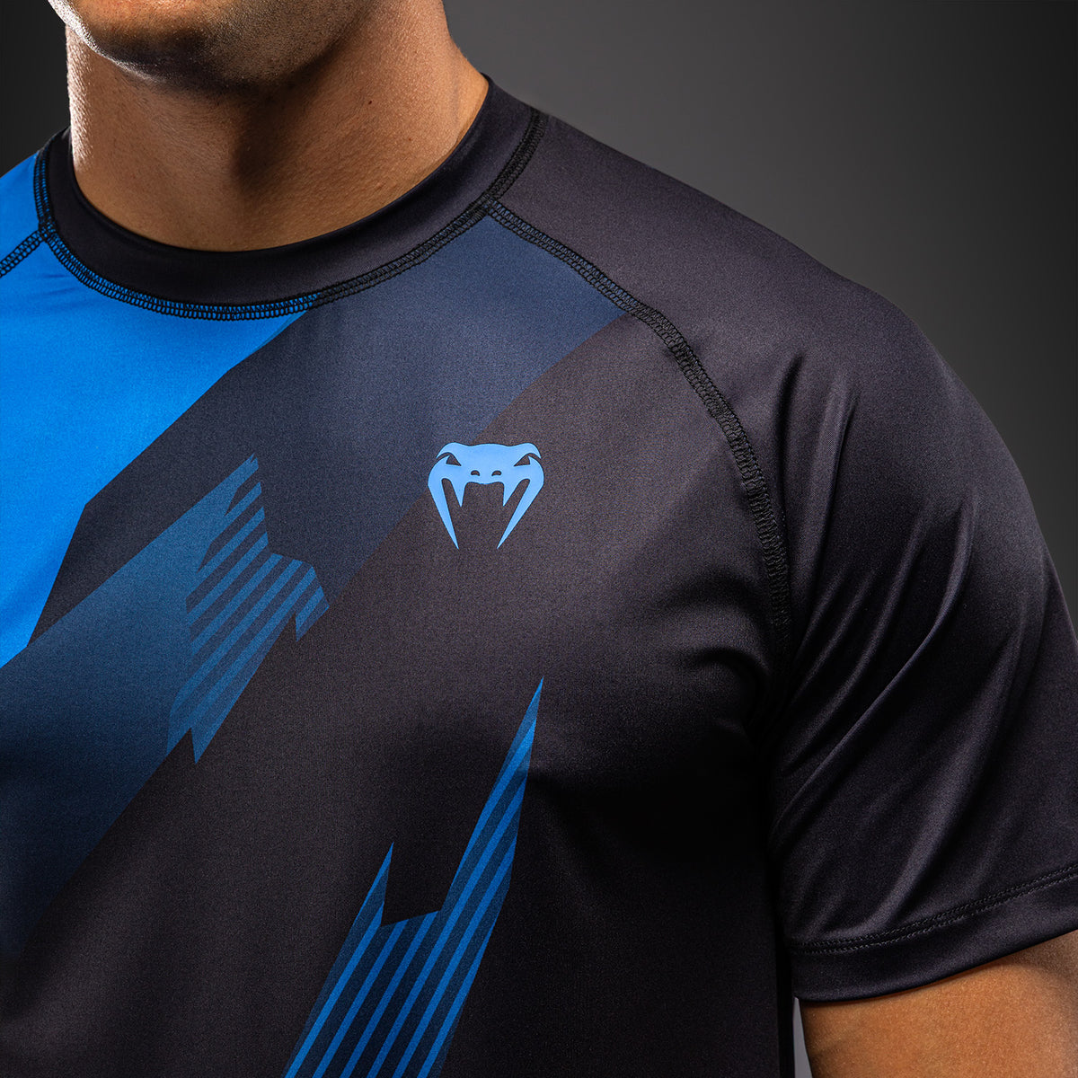 T-shirt Dry Tech Venum No-Gi 6.0 - Noir/Bleu - product-type_T-Shirts Dry Tech