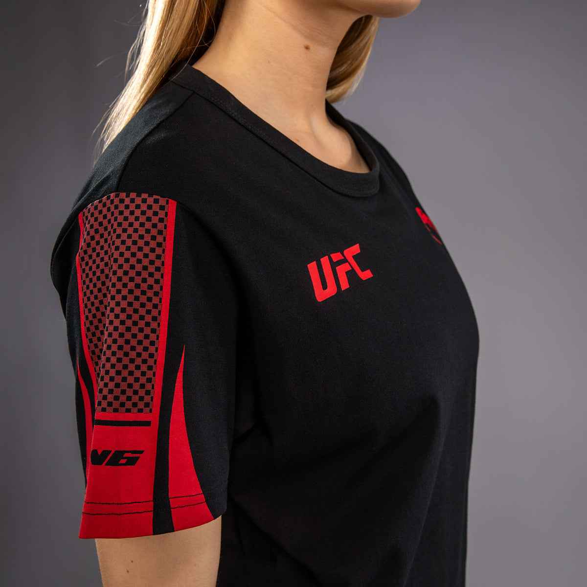 T-shirt à Manches Courtes pour Femme Venum UFC Unity by Venum Authentic Fight Week - Noir - product-type_T-Shirts