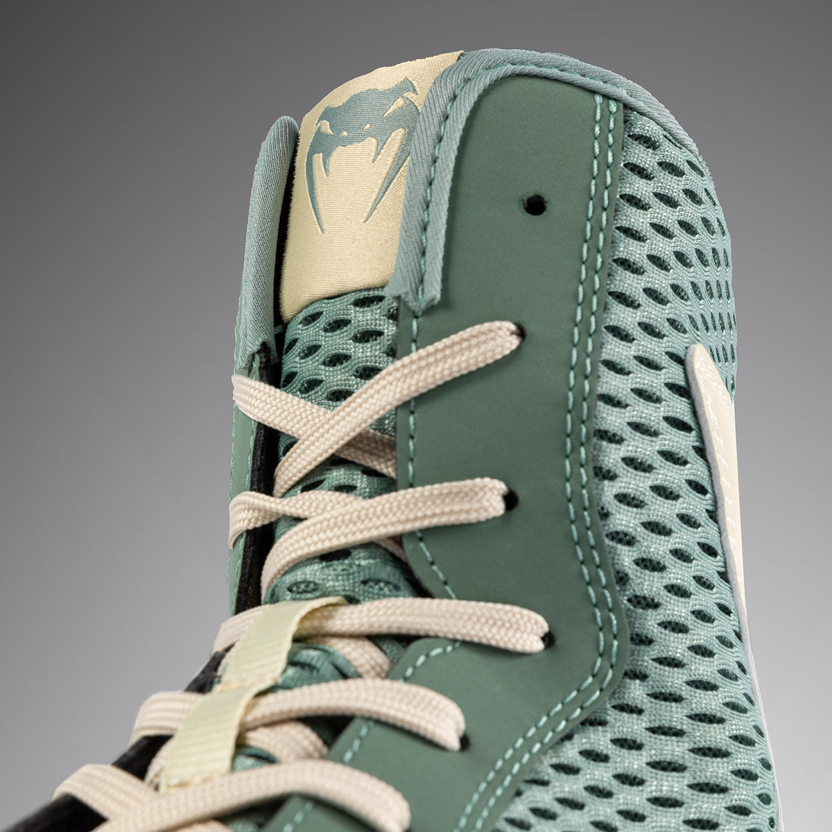 Chaussures de Boxe Venum Contender - Vert Aqua/Ivoire - product-type_Chaussures de boxe