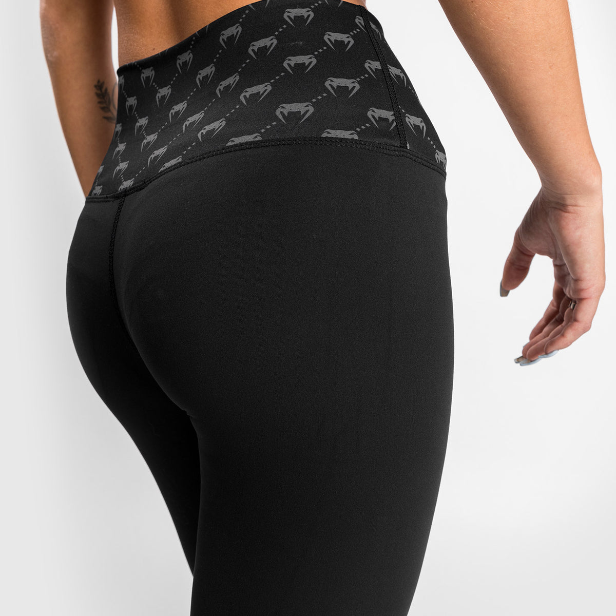 Legging 7/8 Venum Monogram - Pour Femme - Noir/Or Rose - product-type_Leggings
