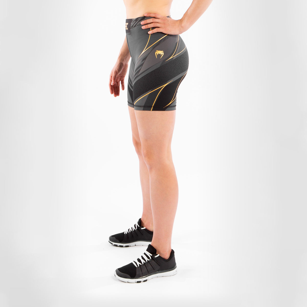 Short de Vale tudo Femme UFC Venum Authentic Fight Night - Coupe Longue - Champion - product-type_Shorts de compression
