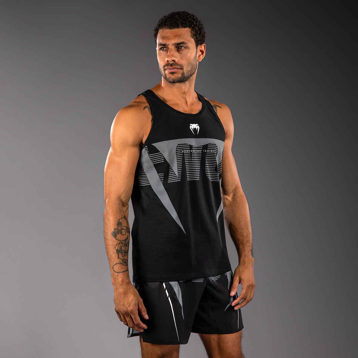Débardeur Venum Adrenaline – Noir/Gris Argenté - product-type_Débardeurs