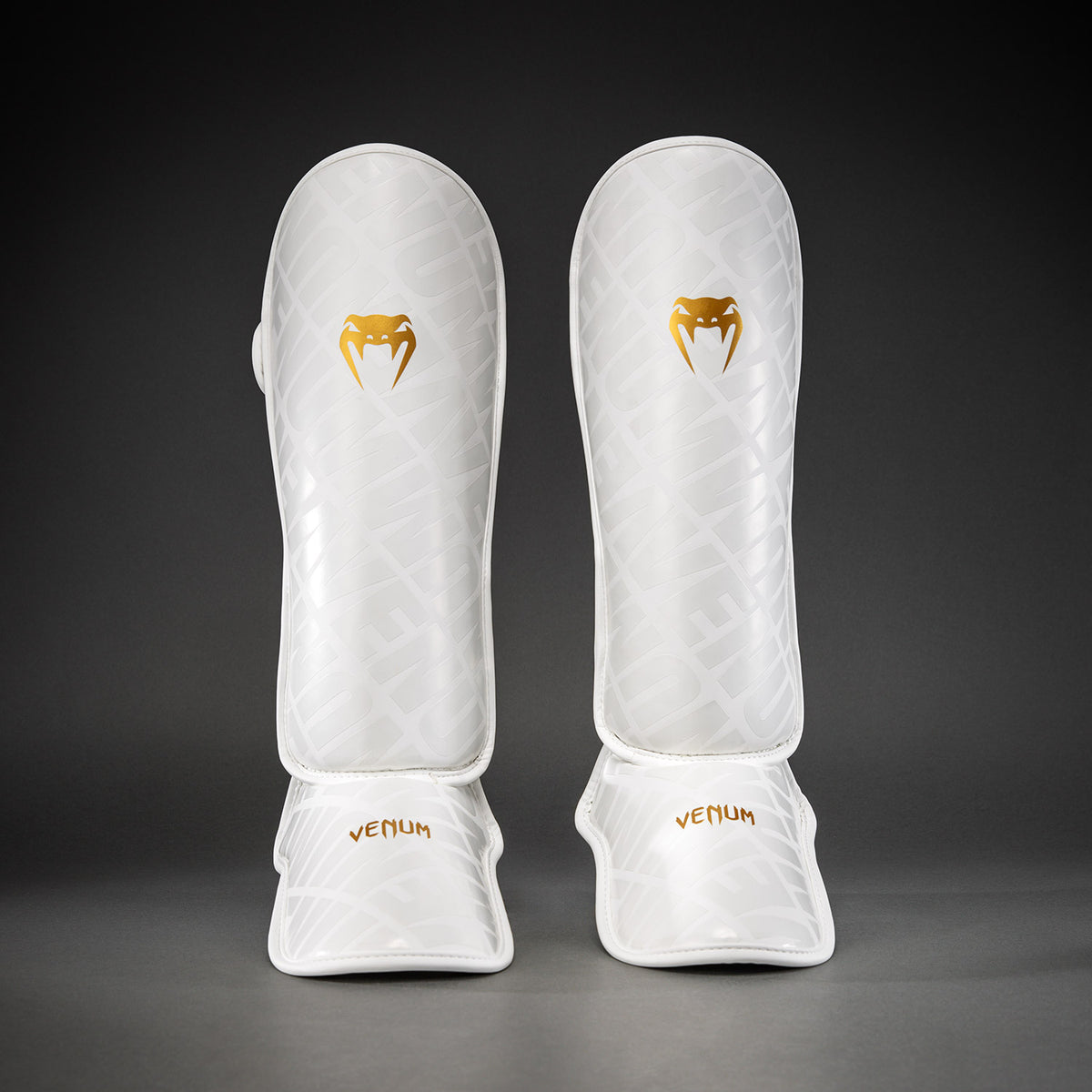 Protège-tibias Venum Contender 1.5 XT 3D - Blanc/Or - product-type_Protège-tibias