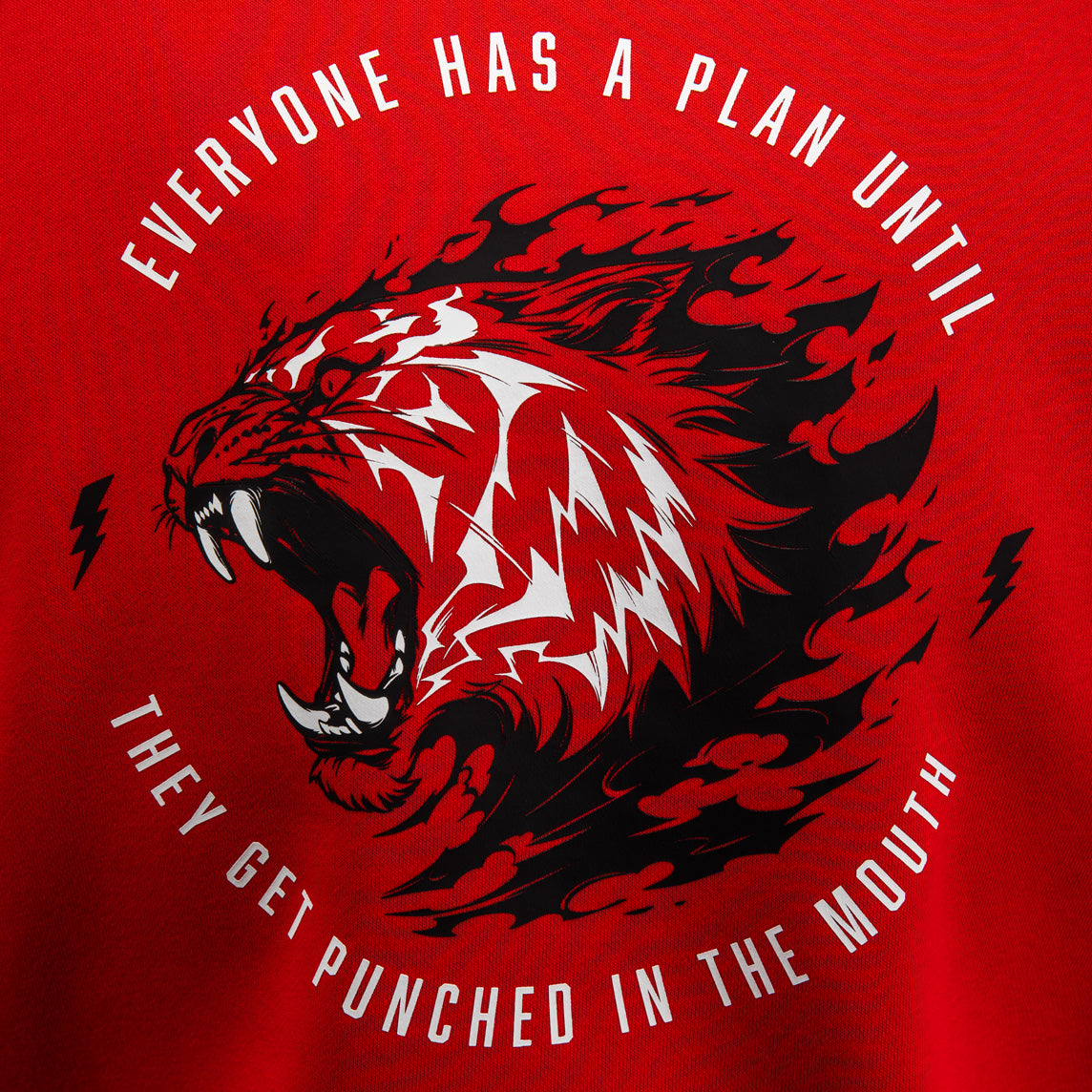 Sweat à capuche Venum x Mike Tyson Tiger - Rouge Intense/Noir Profond - product-type_Sweatshirts