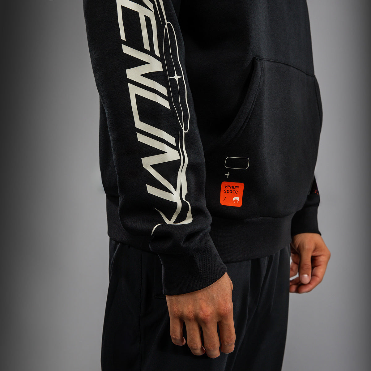 Sweat à Capuche Venum Eclipse – Noir/Ivoire - product-type_Sweatshirts