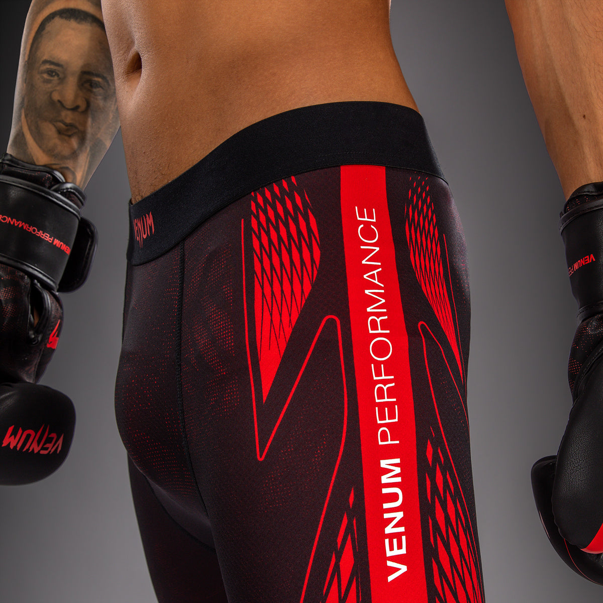 Pantalon de compression Venum Amazonia Reborn - Noir/Rouge - product-type_Pantalons de Compression