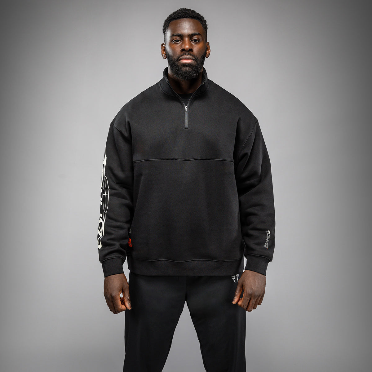 Sweat col Zippé Venum Eclipse – Noir/Ivoire - product-type_Sweatshirts