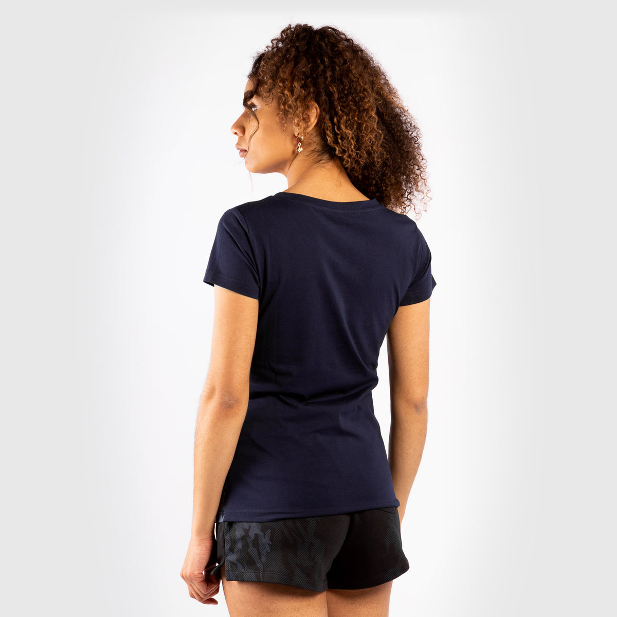 T-shirt Manches Courtes Femme UFC Venum Authentic Fight Week - Bleu Marine - product-type_T-Shirts